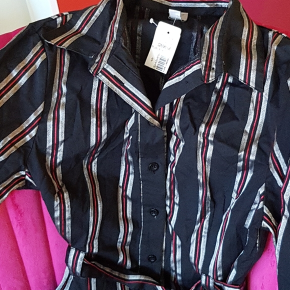 NWT Tristan Preppy Striped Dress - Picture 10 of 14